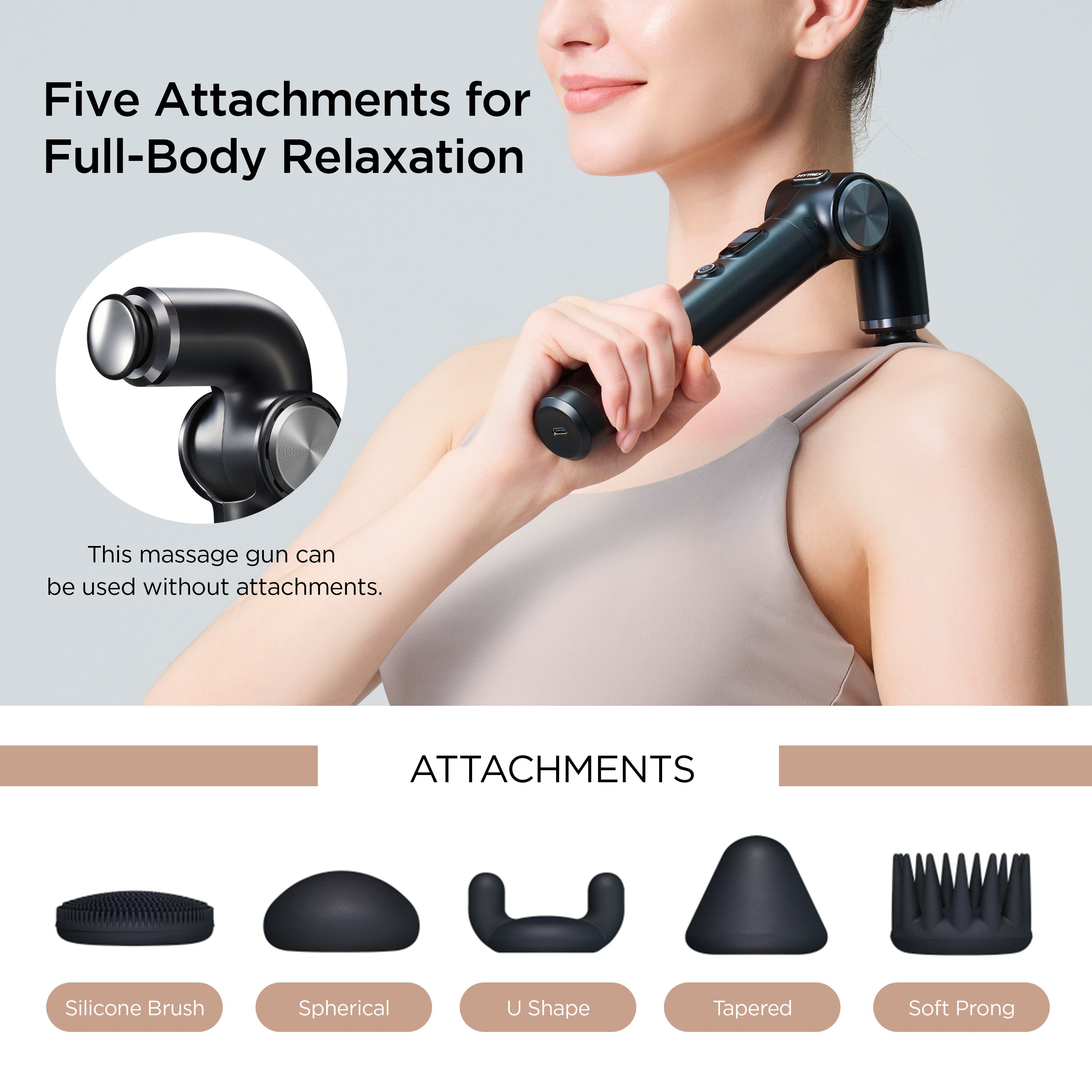 Rebive Ex Handy Foldable Massage Gun