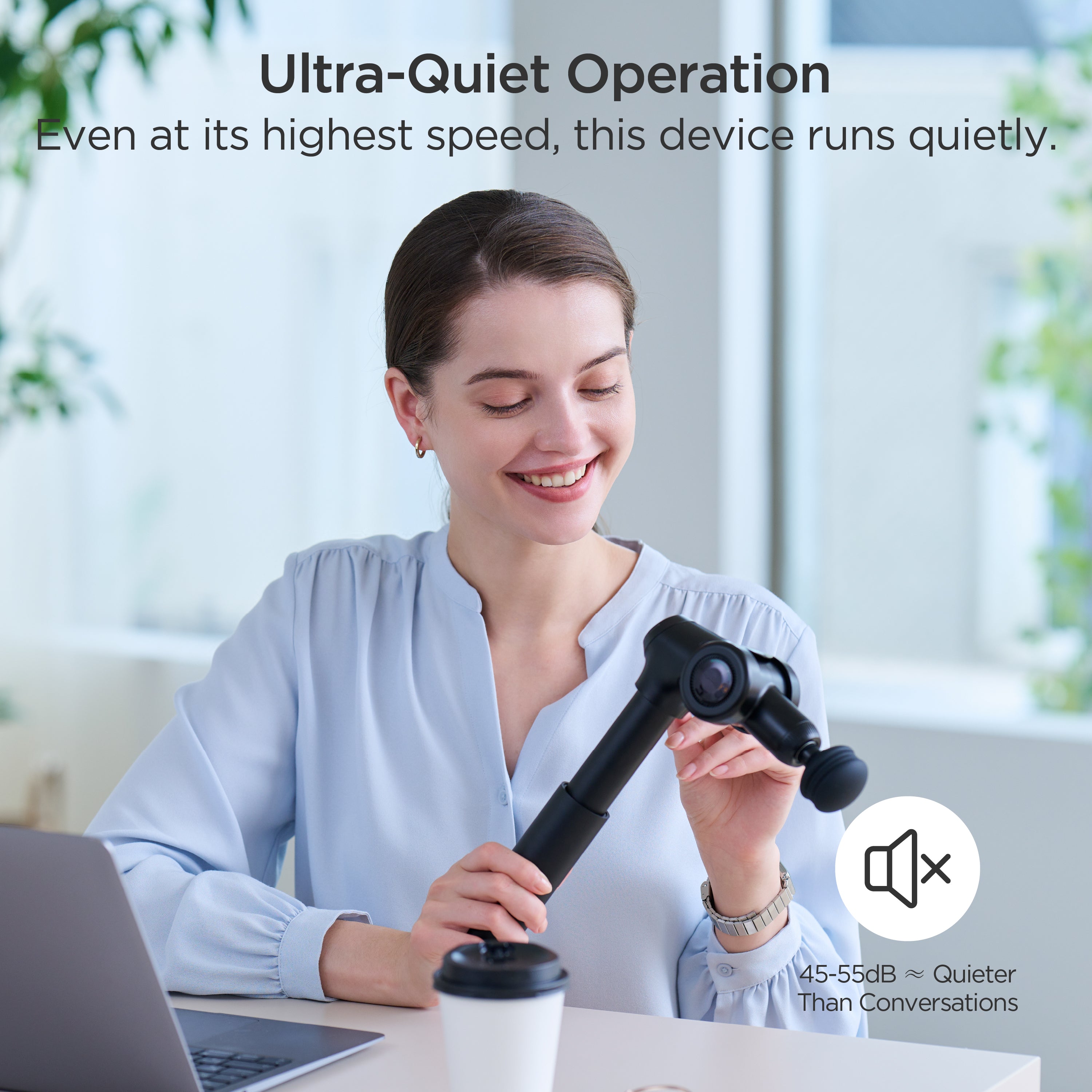 Rebive Ex Fit Foldable Massage Gun