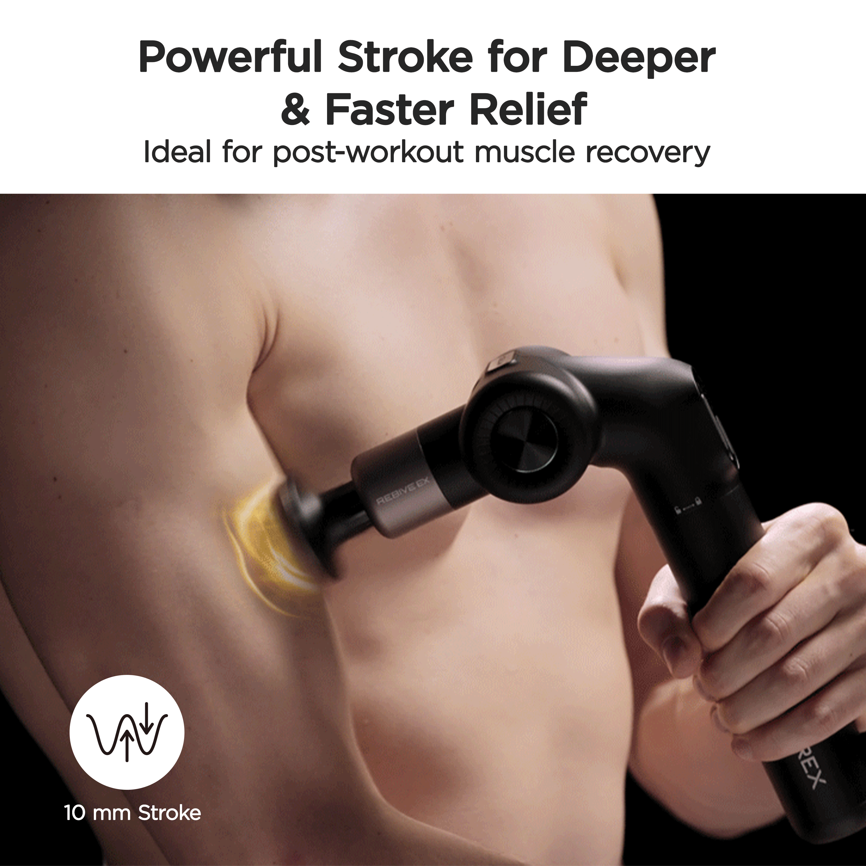 Rebive Ex Pro 折疊式按摩槍