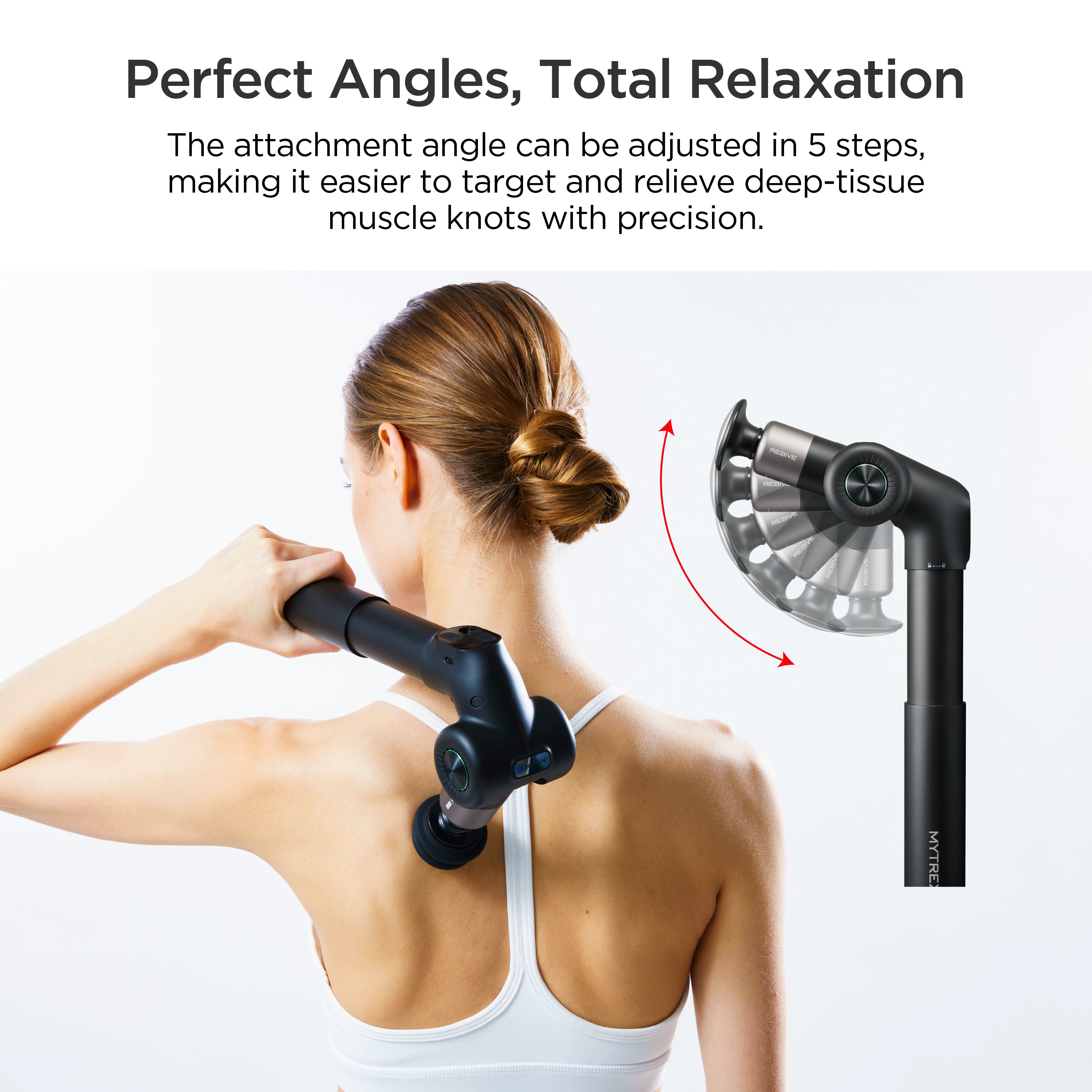 Rebive Ex Pro Foldable Massage Gun