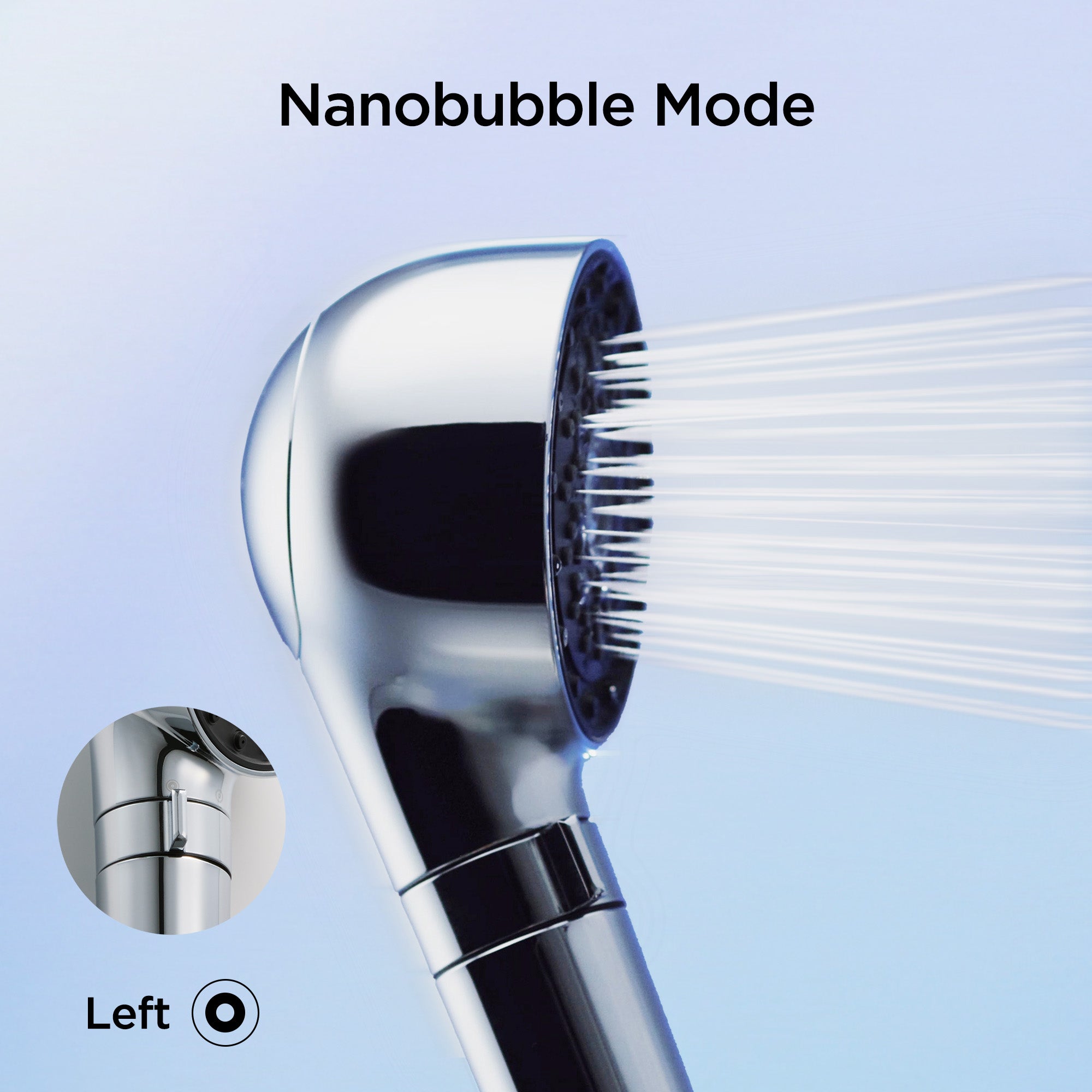 Hiho Fine Bubble+e 微電流淋浴噴頭