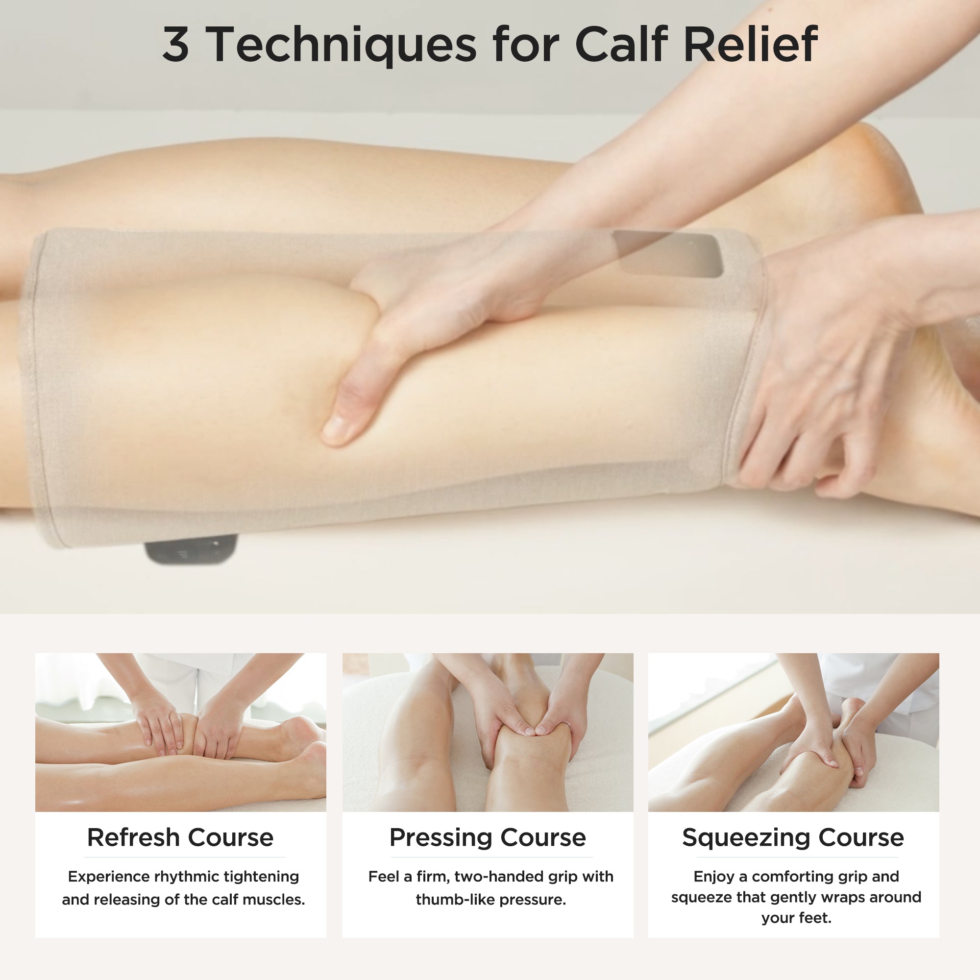 RAKUNO FIT Air Compression Calf Massager