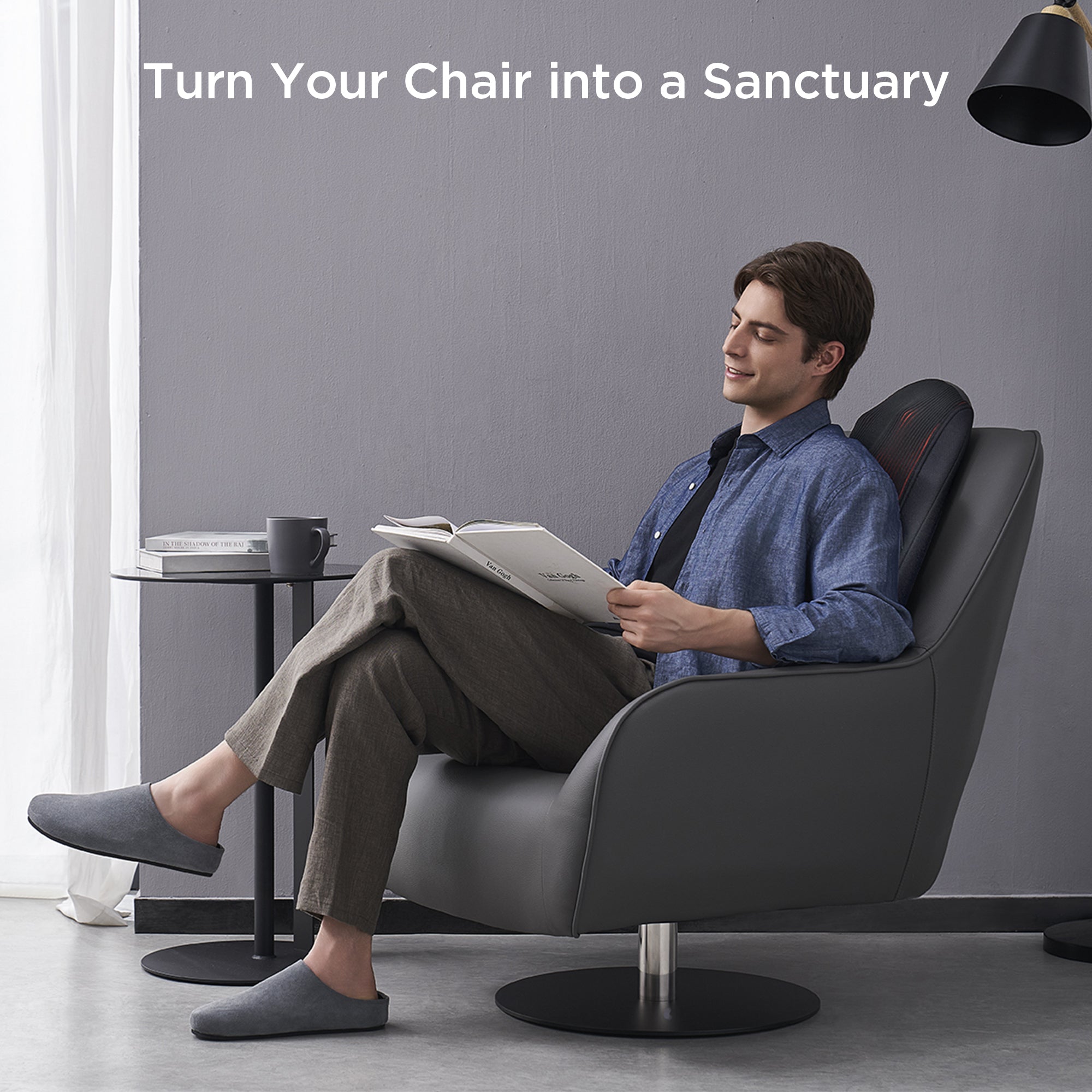 Rebive Seat Back Massage Cushion