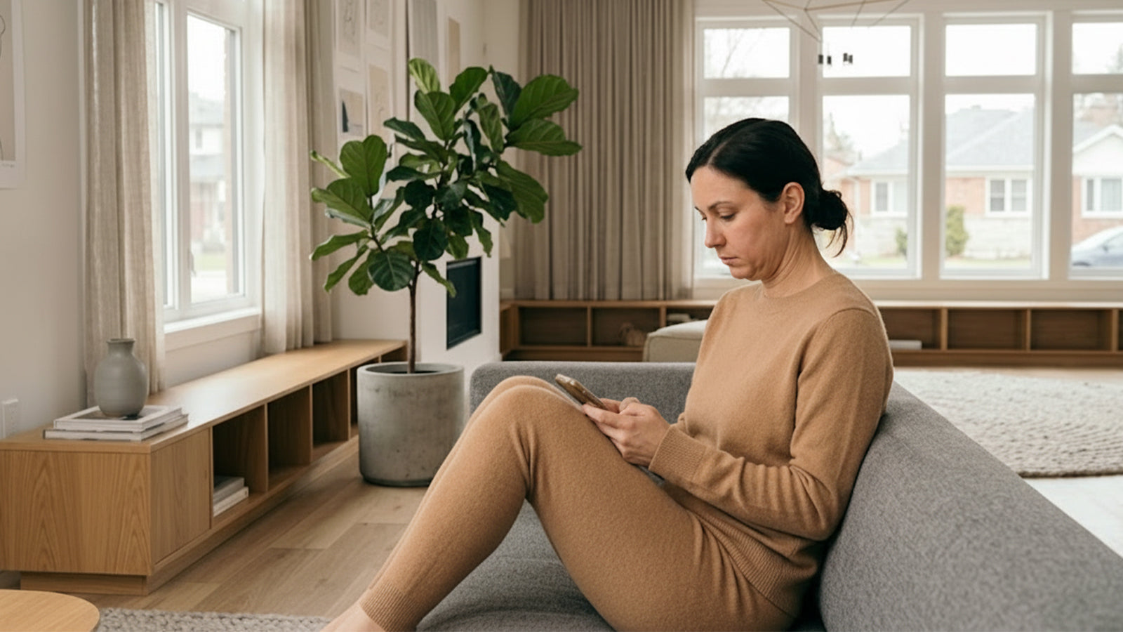 The Invisible Tug-of-War: How Tech Neck Sculpts a "Sagging" Face