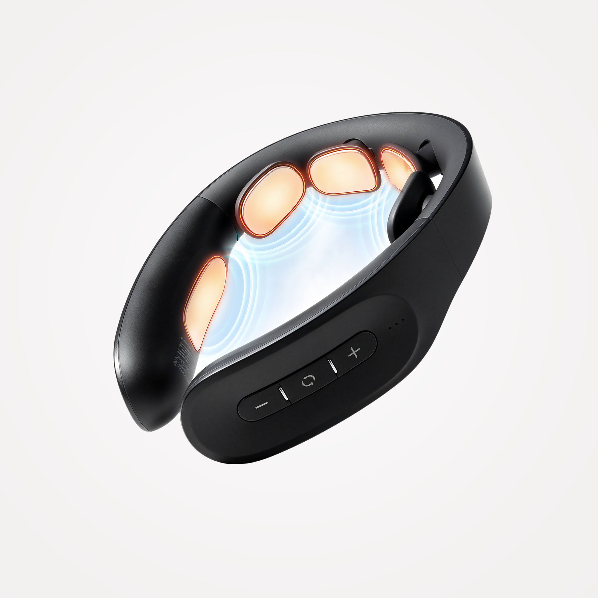 MYTREX DR.HEAT NECK ブラック 温熱 新品 MTREX DR. Heat Neck Portable EMS Neck and Shoulder Massager with