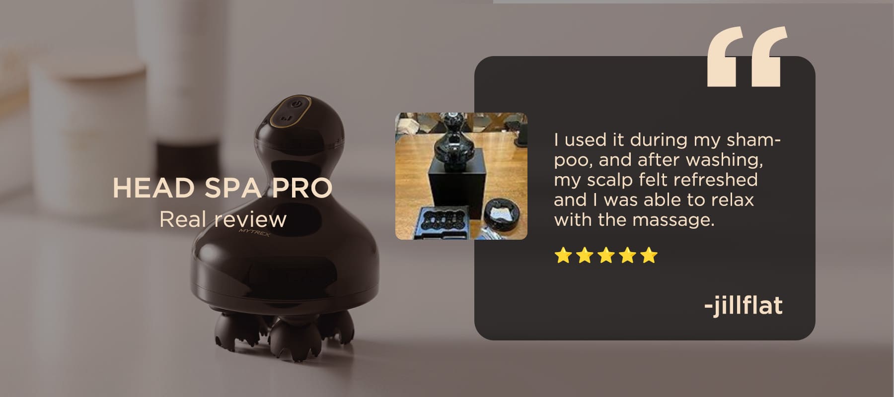 Level Up Scalp and Hair Care with MYTREX EMS Red Light Scalp