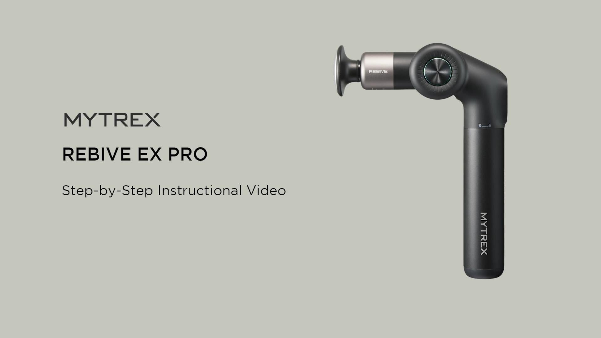 MYTREX REBIVE 　 Rebive Mini Massage Gun – MYTREX Global