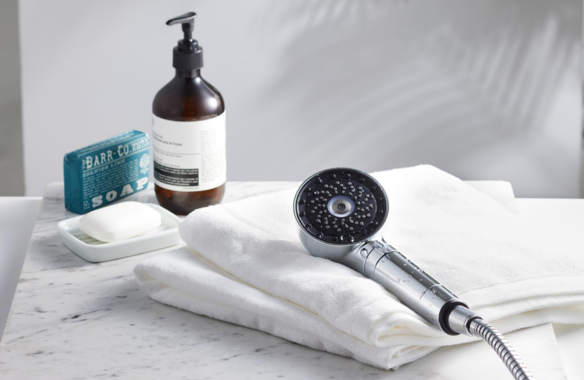 Microbubble EMS Shower Head with Filter for Skin-nurturing