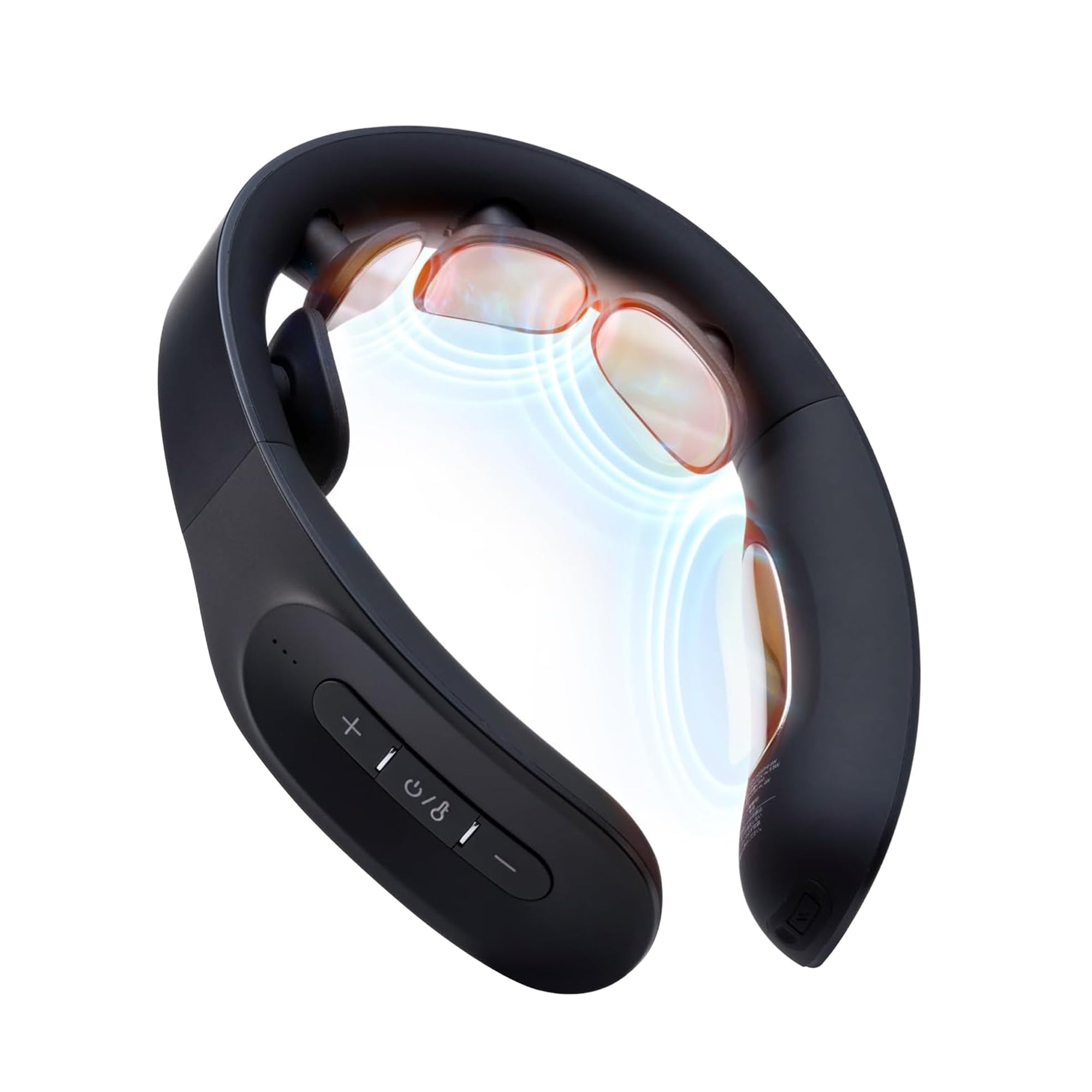 MYTREX DR. HEAT NECK BLACK 開封未使用品 MTREX DR. Heat Neck Portable EMS Neck and Shoulder Massager with