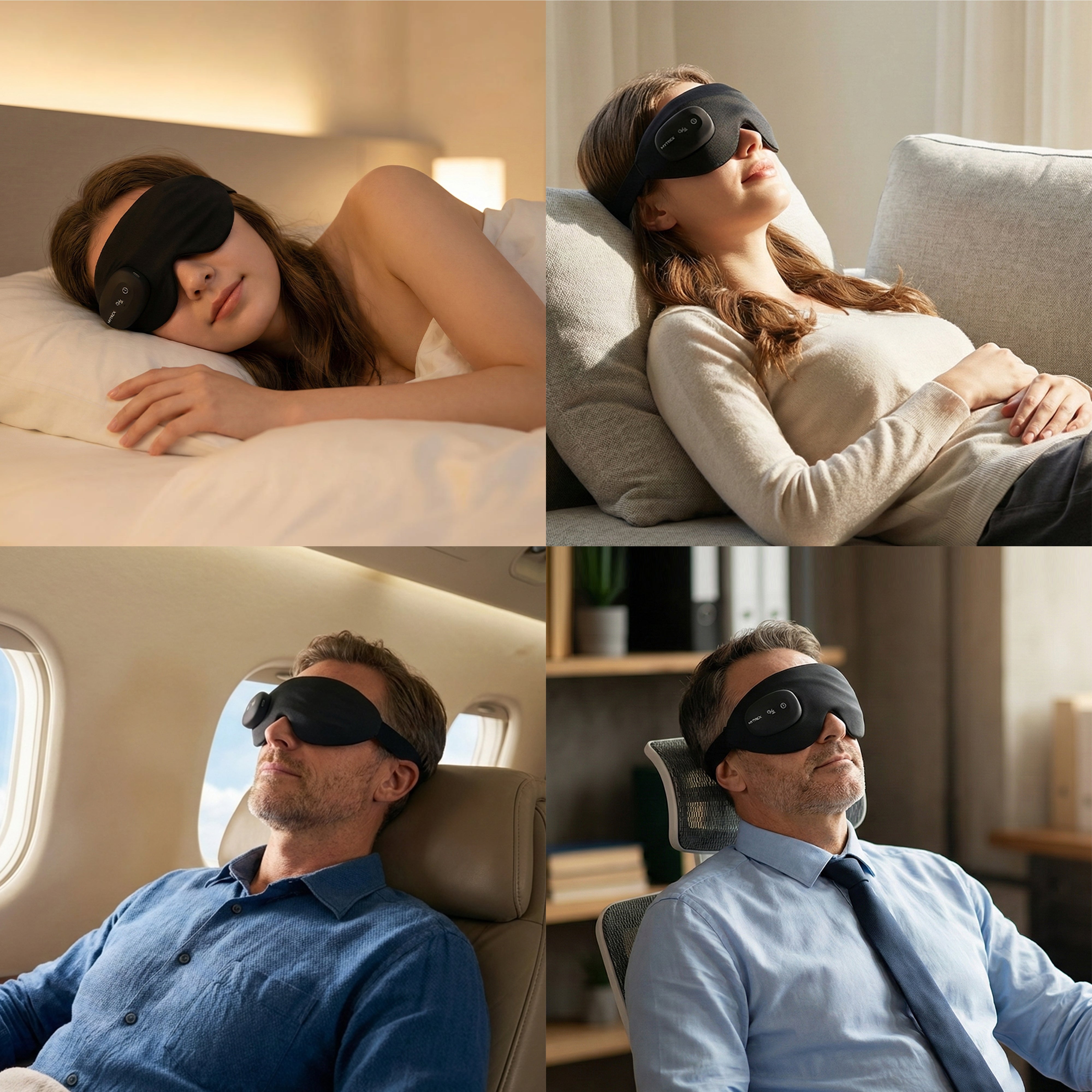 EyeLax Warm 3D Heating Eye Mask