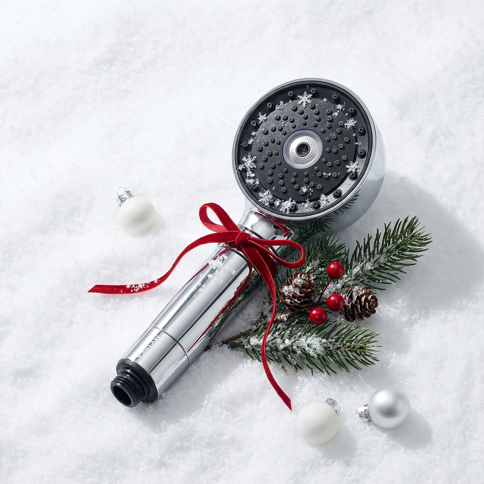 Microbubble EMS Shower Head with Filter for Skin-nurturing Shower