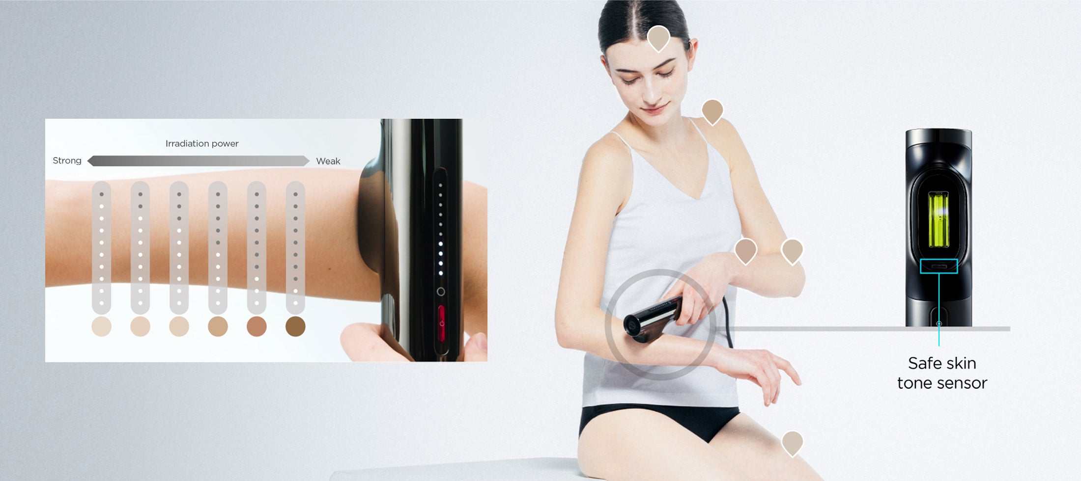MiRAY skin tone sensor