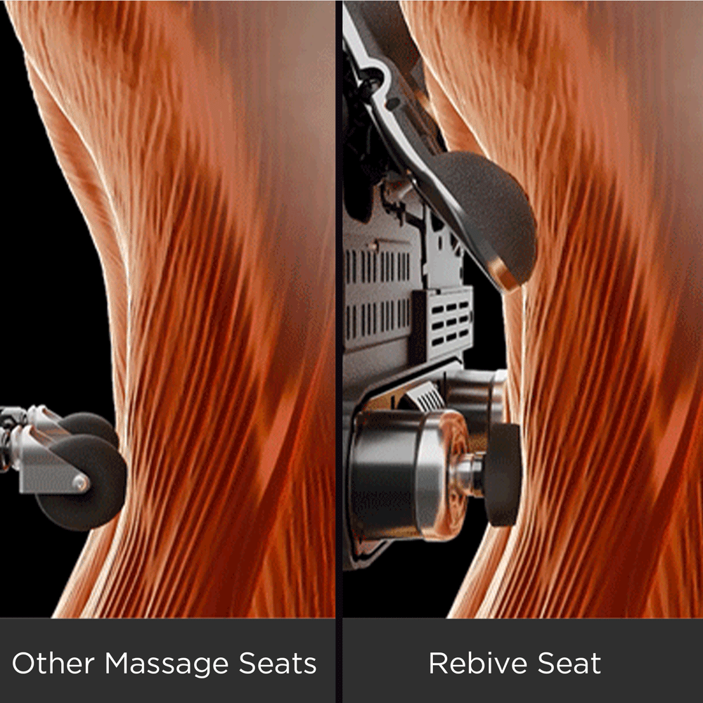 Rebive Seat Back Massage Cushion