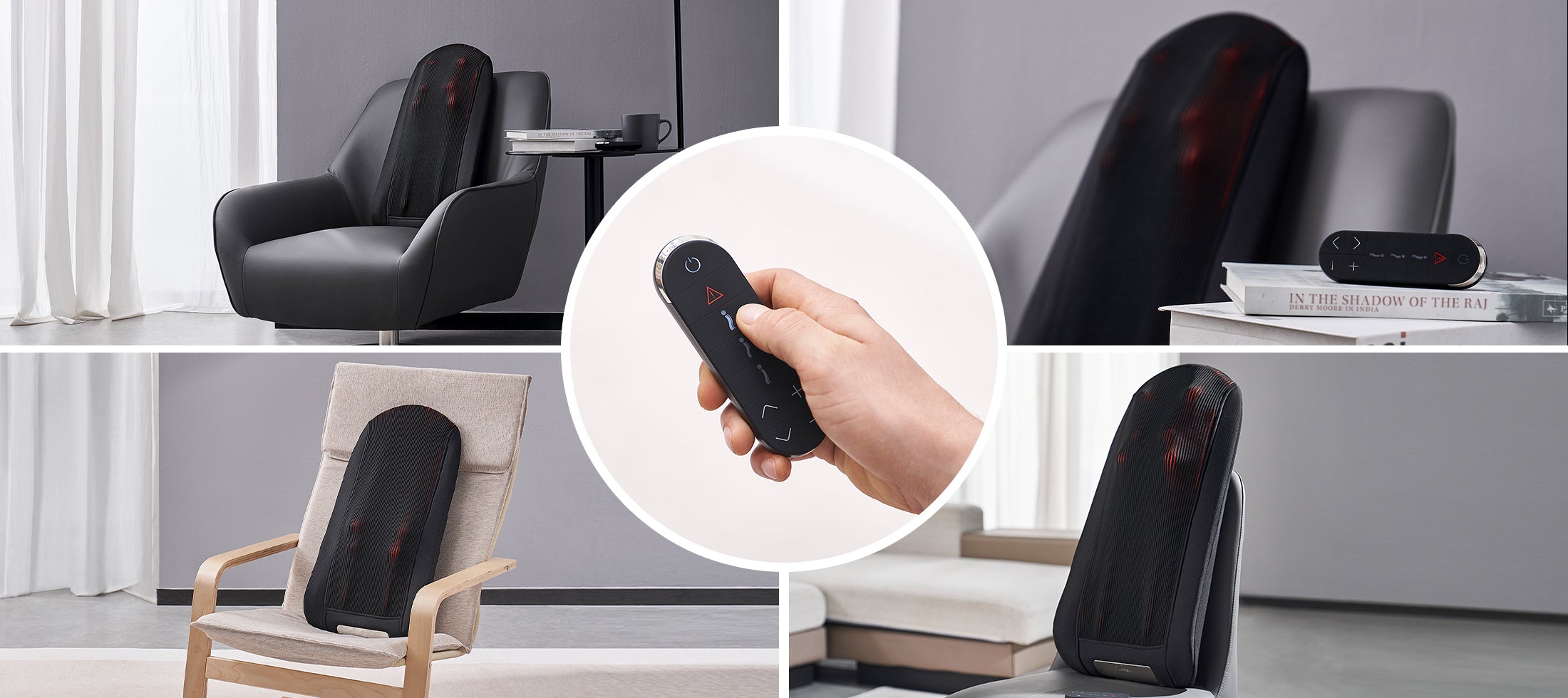 Rebive Seat Back Massage Cushion – MYTREX Global