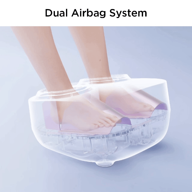 RELIEF FOOT Heated Air Compression Acupressure Massager