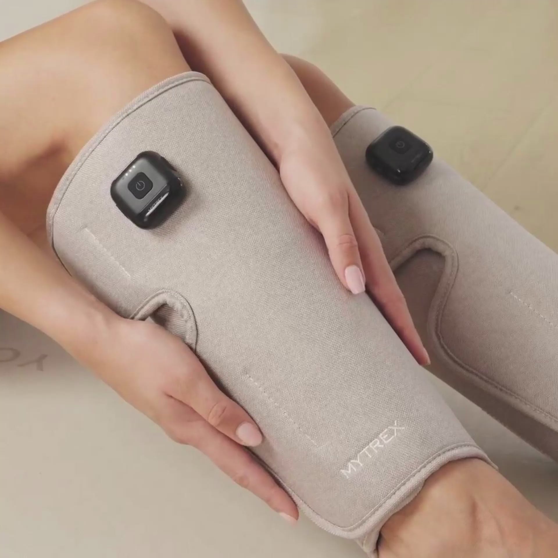載入影片： rakuno-fit 氣壓小腿按摩器