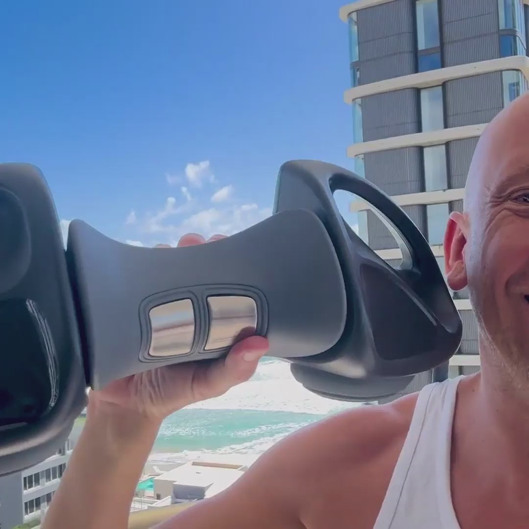 Load video: Reset Neck Cordless Traction Device Unboxing Video